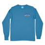 Blue Watercolor Pier Longsleeve