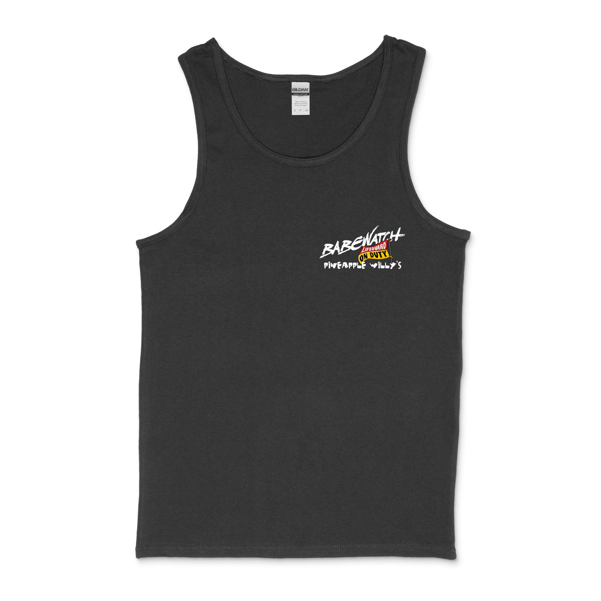 Black BabeWatch Tank Top – Pineapple Willy's Gift Shop