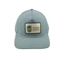Smoke Blue/Aluminum Rope Sq Patch Hat