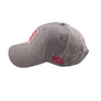 Grey/Pink I Love This Beach Hat
