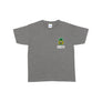 Kids Grey Heather Face