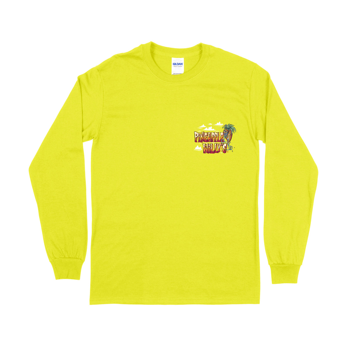 Neon Yellow Struggle Bus Longsleeve – Pineapple Willy's Gift Shop