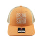 Peach Drink in Hand Hat