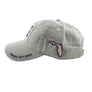 Grey/Purple I Love This Beach Hat