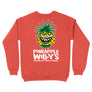 Red Heather Crewneck