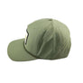 Olive/Army Rope Sq Patch Hat