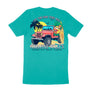 Teal Wilma Jeep