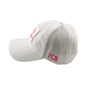 White with Neon Pink Drink Local Hat