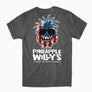 Dark Heather Grey 'American Flag' Vinny