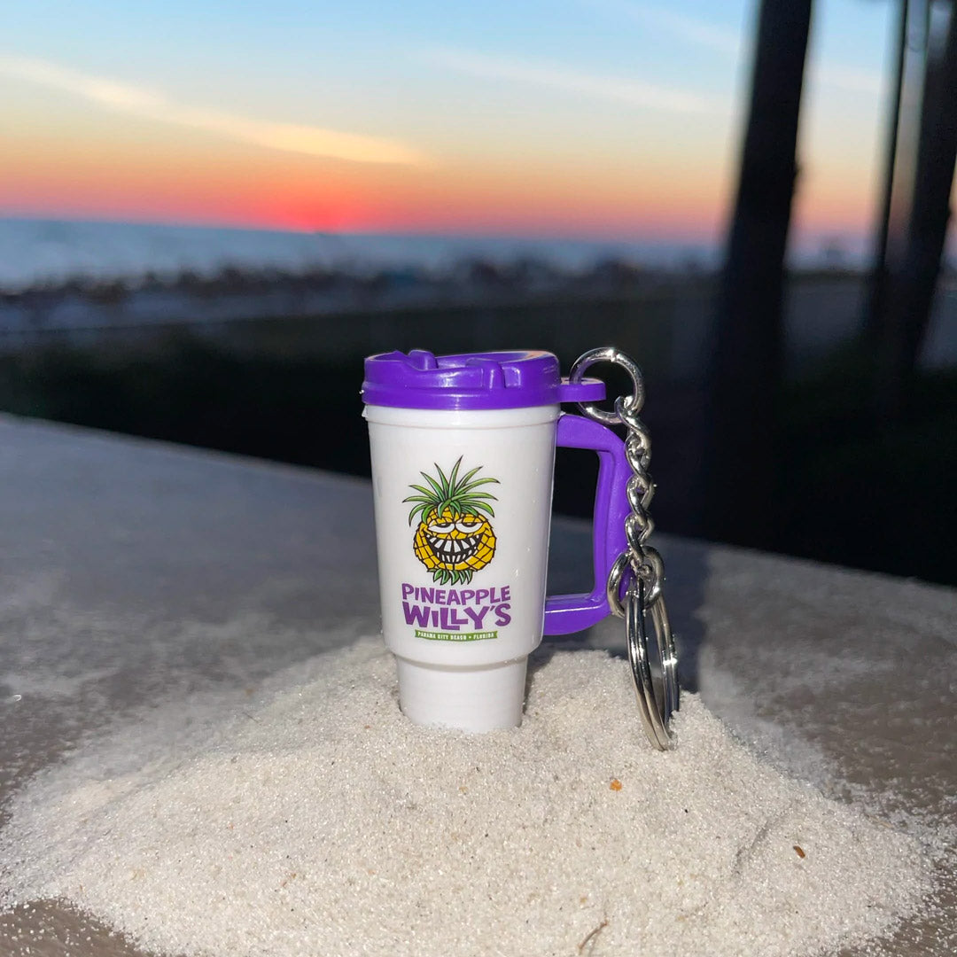 Daiquiri Keychain Pineapple Willy's Gift Shop