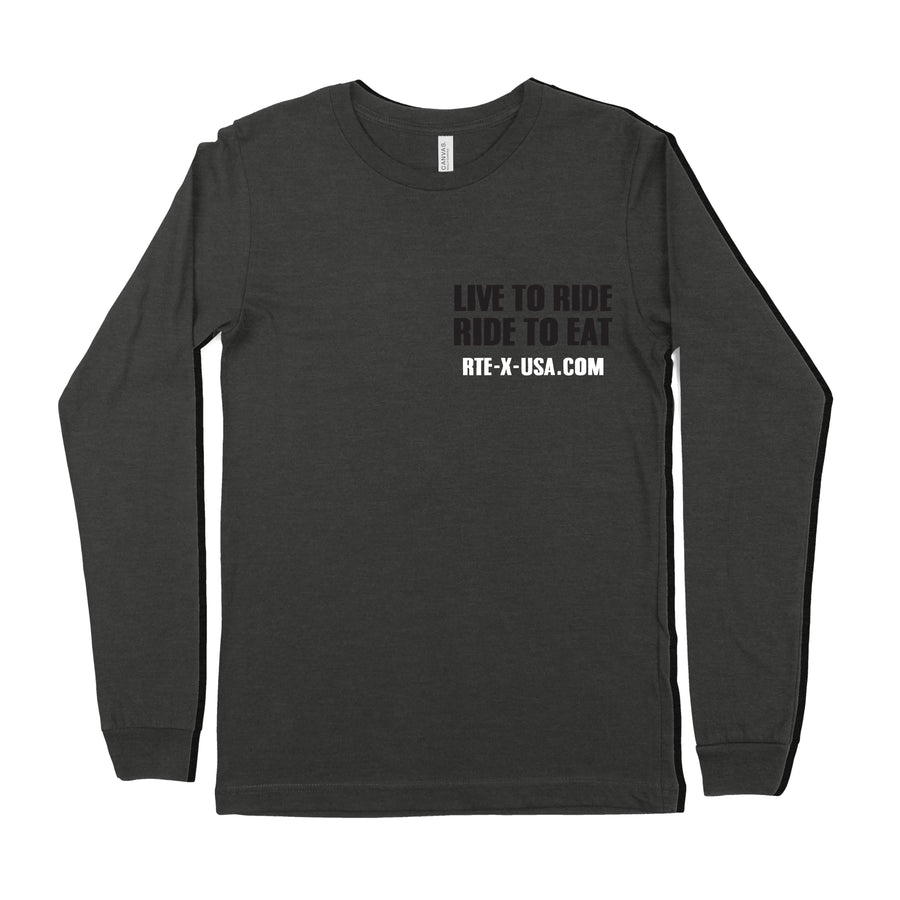 Live To Ride, Ride To Eat Longsleeve