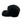 Black/Black Rope Sq Patch Hat
