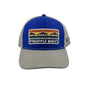 Blue Mesh Pier Patch Hat