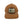 Clay/White Rope Sq Patch Hat