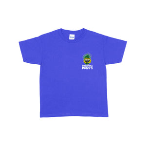 Kids Dark Royal Blue Face