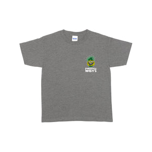 Kids Grey Heather Face