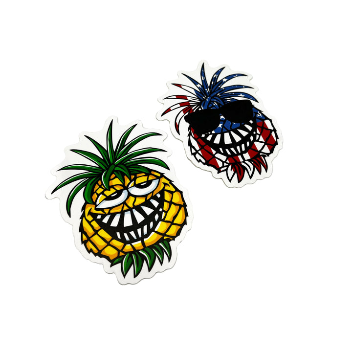 Pineapple Willy Head Decal