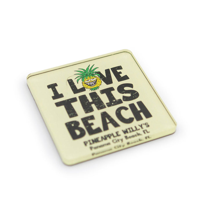 I Love This Beach Magnet