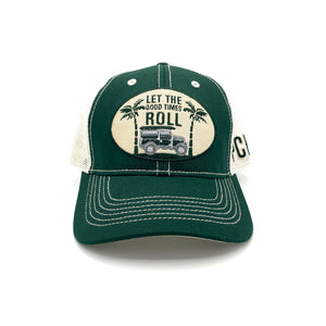 Dark Green Mesh 'Let The Good Times Roll'