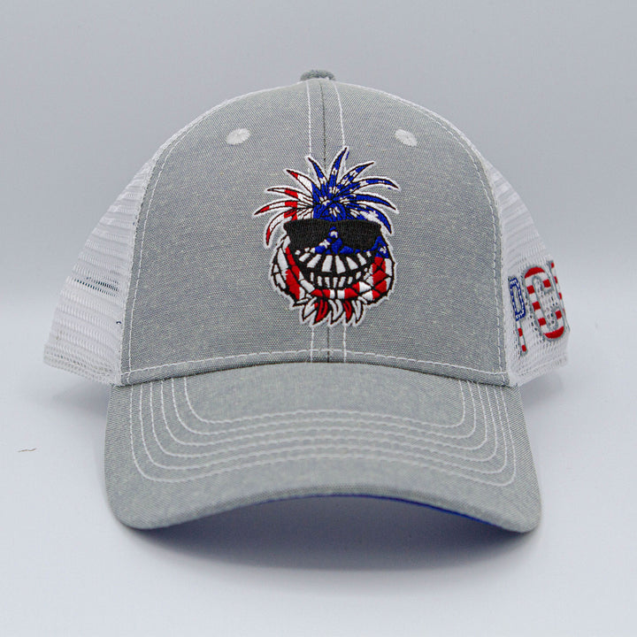 Pineapple Willy's American Flag Hat