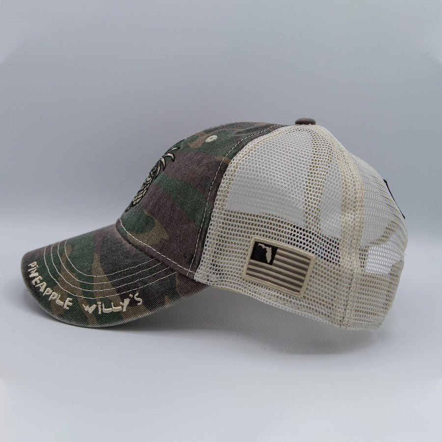 Pineapple Willy's Camo Hat